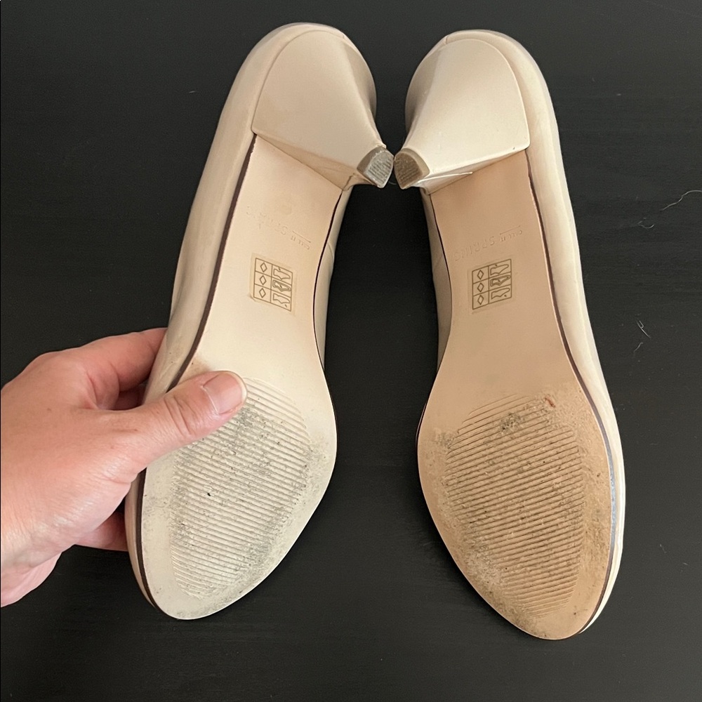 Call It Spring Nude Heels size 7.5 - Picture 4 of 7